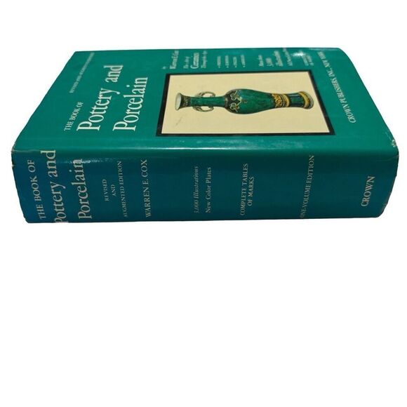 The Book Of Pottery And Porcelain Warren E. Cox (1970, One-Volume Edition) - Picture 3 of 9